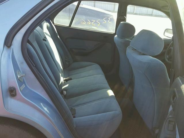 JT2SK12E2P0124422 - 1993 TOYOTA CAMRY LE BLUE photo 6