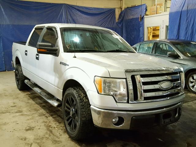 1FTRW12899FA47374 - 2009 FORD F150 SUPER SILVER photo 1