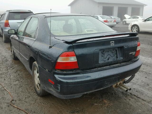 1HGCD5664SA104628 - 1995 HONDA ACCORD EX GREEN photo 3