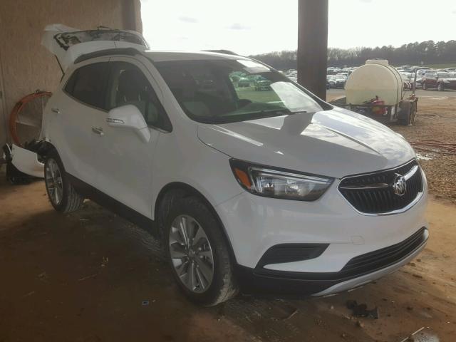 KL4CJASB5HB091145 - 2017 BUICK ENCORE PRE WHITE photo 1