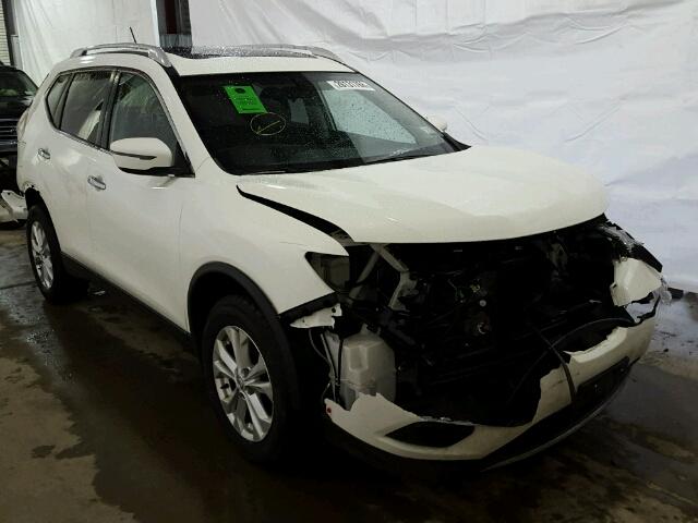 5N1AT2MV8GC810381 - 2016 NISSAN ROGUE S WHITE photo 1