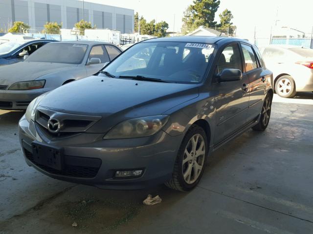 JM1BK144X71682055 - 2007 MAZDA 3 HATCHBAC GRAY photo 2