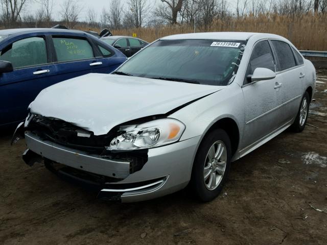 2G1WA5E39C1244674 - 2012 CHEVROLET IMPALA LS SILVER photo 2