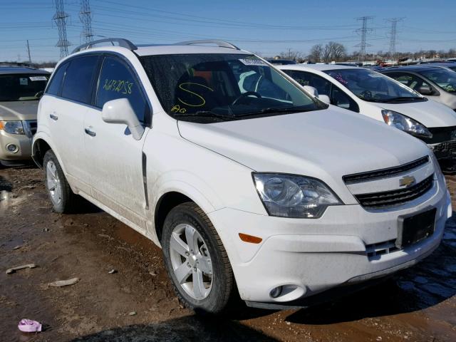 3GNAL3E52CS638725 - 2012 CHEVROLET CAPTIVA SP WHITE photo 1