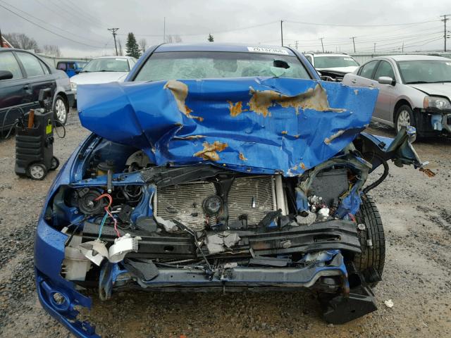 KMHDN46D86U223002 - 2006 HYUNDAI ELANTRA GL BLUE photo 7