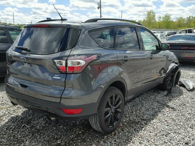 1FMCU0GD8HUA87981 - 2017 FORD ESCAPE SE CHARCOAL photo 4