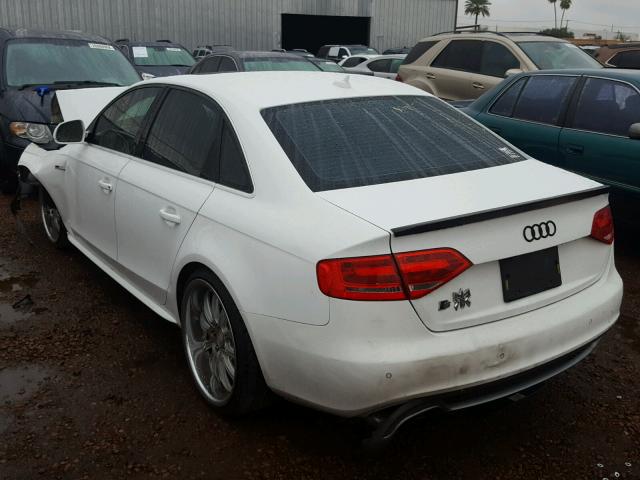 WAUMF78K29N043959 - 2009 AUDI A4 PRESTIG WHITE photo 3