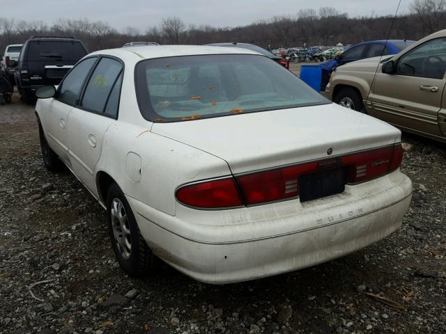 2G4WS52J331191070 - 2003 BUICK CENTURY CU WHITE photo 3