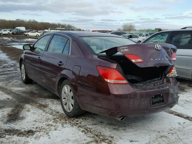 4T1BK36B56U155105 - 2006 TOYOTA AVALON XL MAROON photo 3