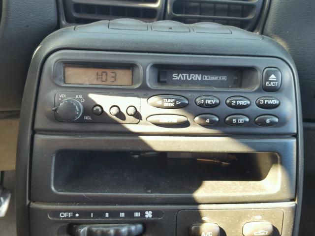 1G8ZH5288VZ185430 - 1997 SATURN SL1 BLACK photo 9