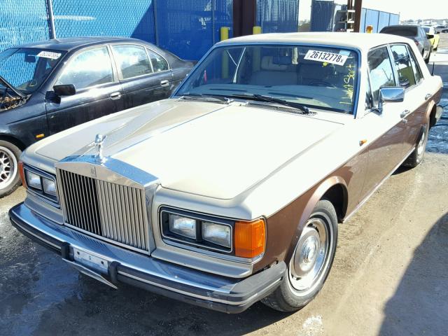SCAZS42A8HCX16614 - 1987 ROLLS-ROYCE SILVER SPI Qəhvəyi foto 2