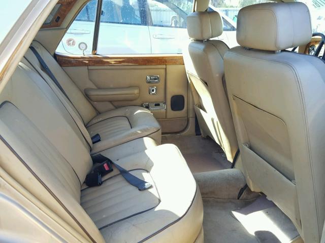 SCAZS42A8HCX16614 - 1987 ROLLS-ROYCE SILVER SPI Qəhvəyi foto 6