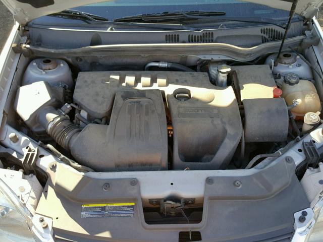 1G1AS58HX97191512 - 2009 CHEVROLET COBALT LS SILVER photo 7