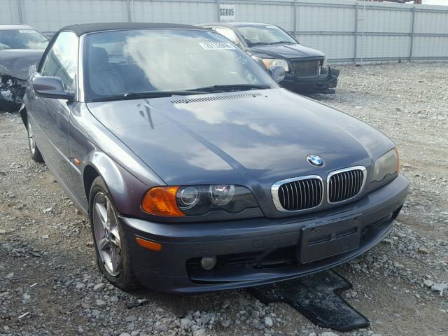 WBABS33422PG88628 - 2002 BMW 325 CI GRAY photo 1