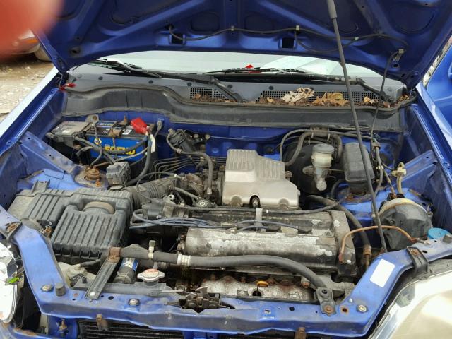 JHLRD1861YC039090 - 2000 HONDA CR-V EX BLUE photo 7