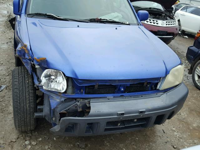 JHLRD1861YC039090 - 2000 HONDA CR-V EX BLUE photo 9