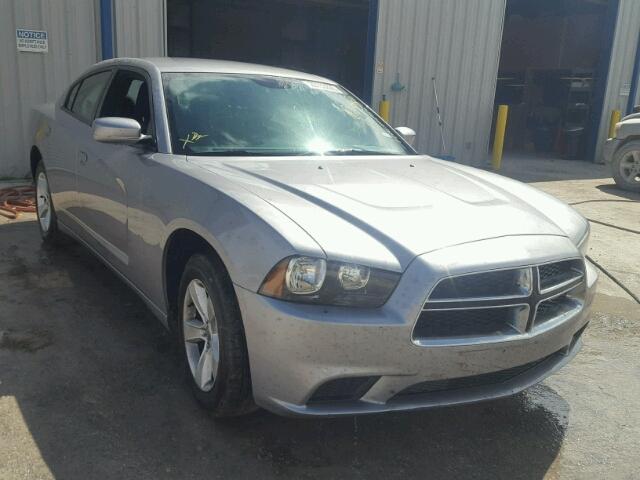 2C3CDXBG6DH726326 - 2013 DODGE CHARGER SE SILVER photo 1