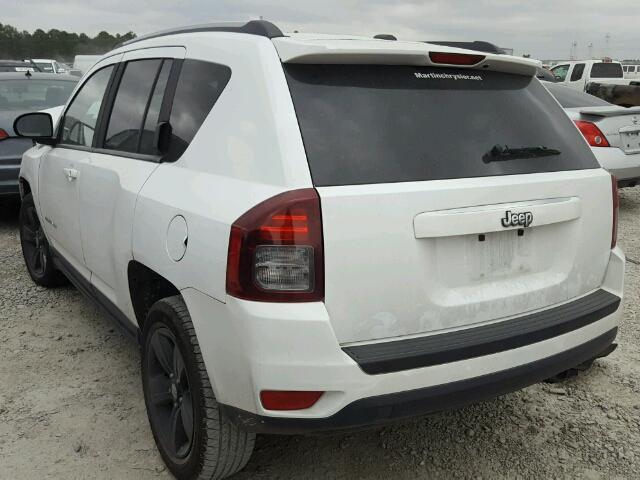 1C4NJCBA9GD536071 - 2016 JEEP COMPASS SP WHITE photo 3