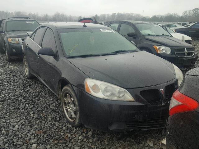 1G2ZF57B584305500 - 2008 PONTIAC G6 VALUE L BLACK photo 1