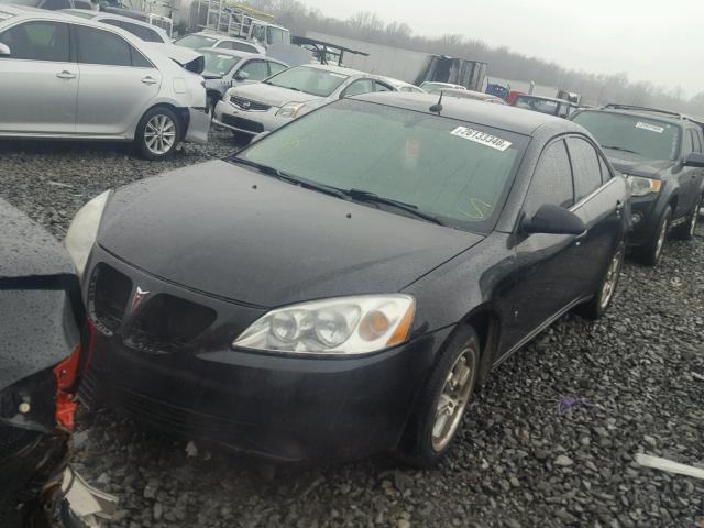 1G2ZF57B584305500 - 2008 PONTIAC G6 VALUE L BLACK photo 2