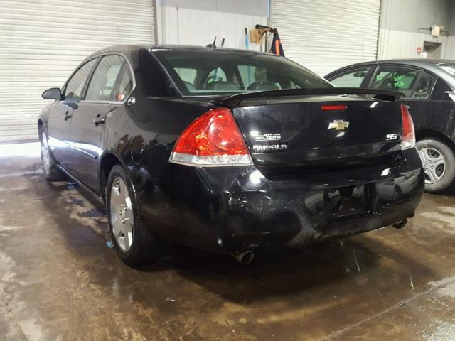 2G1WD58C679159401 - 2007 CHEVROLET IMPALA SUP 黑色 照片 3