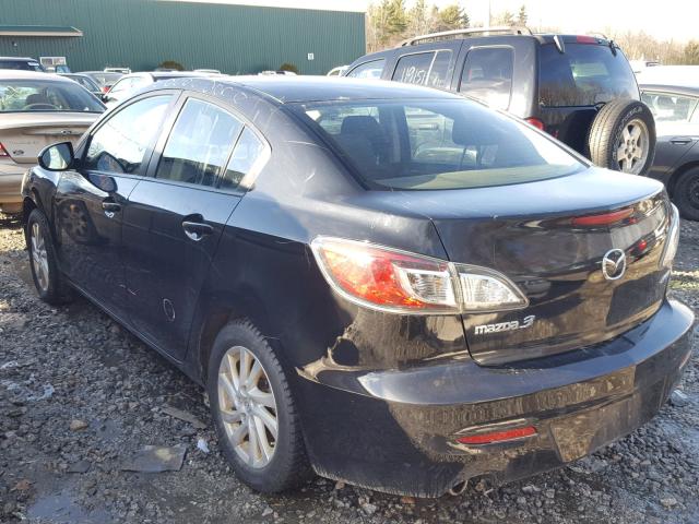 JM1BL1V85C1646671 - 2012 MAZDA 3 I BLACK photo 3