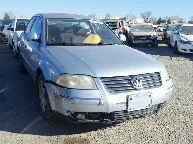 WVWBD63B35P004975 - 2005 VOLKSWAGEN PASSAT GLS BLUE photo 1