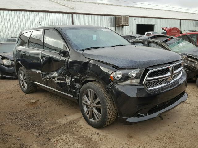 1C4RDHAGXDC653588 - 2013 DODGE DURANGO SX BLACK photo 1