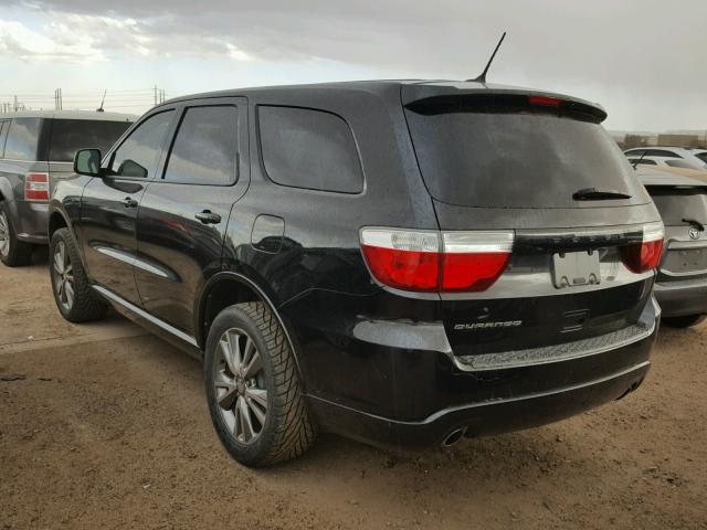 1C4RDHAGXDC653588 - 2013 DODGE DURANGO SX BLACK photo 3