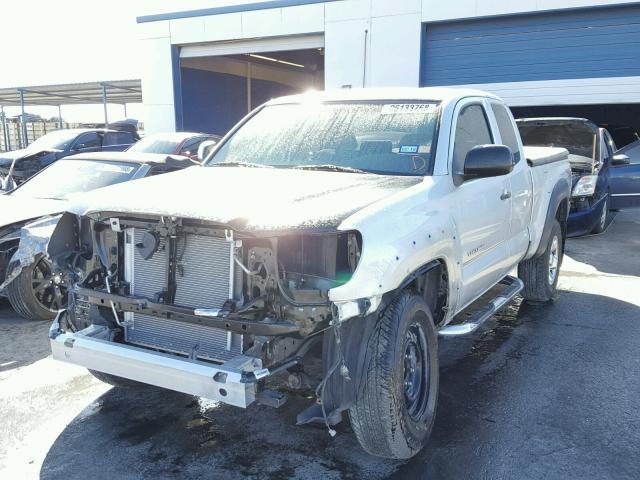 5TETU4GN3AZ733056 - 2010 TOYOTA TACOMA PRE SILVER photo 2