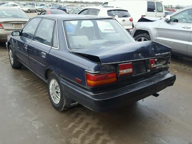 4T1SV24E1MU347634 - 1991 TOYOTA CAMRY BLUE photo 3