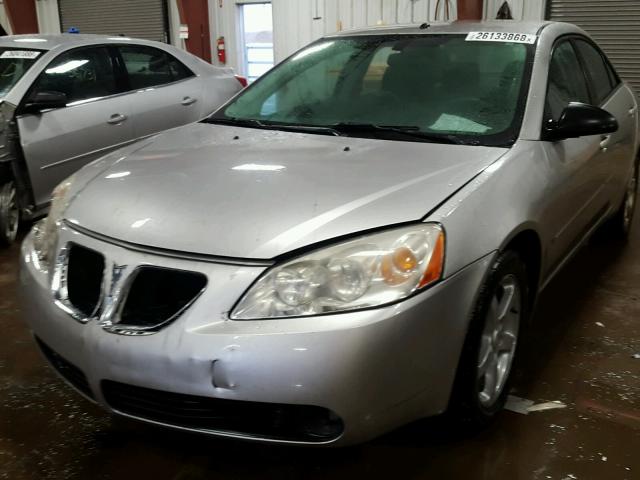 1G2ZG58N174255862 - 2007 PONTIAC G6 BASE GRAY photo 2