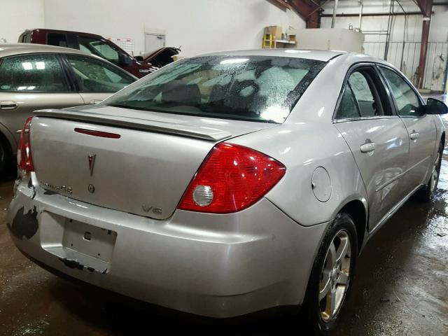 1G2ZG58N174255862 - 2007 PONTIAC G6 BASE GRAY photo 4