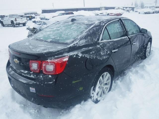 1G11H5SL6EF189008 - 2014 CHEVROLET MALIBU LTZ შავი ფოტო 4
