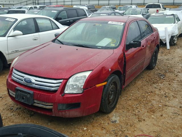 3FAHP06Z87R176993 - 2007 FORD FUSION S RED photo 1