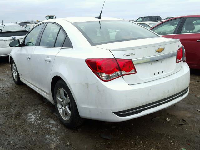 1G1PC5SB5D7245352 - 2013 CHEVROLET CRUZE LT WHITE photo 3