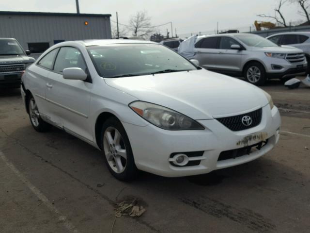 4T1CA30P47U121542 - 2007 TOYOTA CAMRY SOLA WHITE photo 1