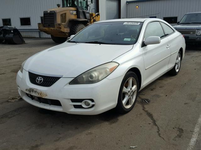 4T1CA30P47U121542 - 2007 TOYOTA CAMRY SOLA WHITE photo 2