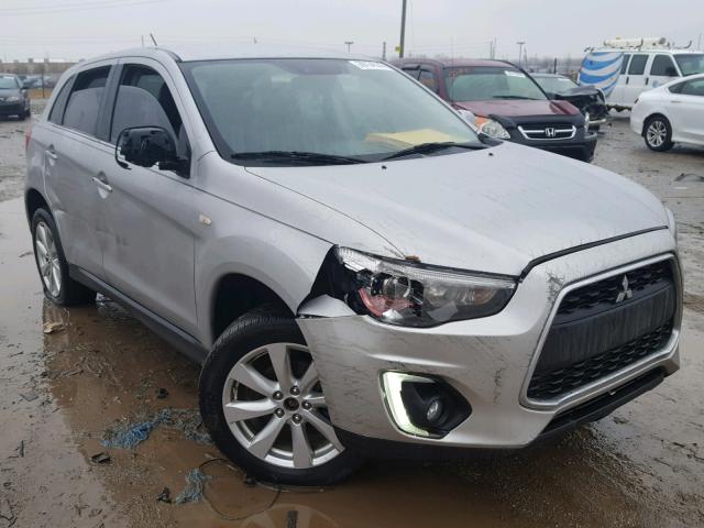 4A4AR4AU5FE038945 - 2015 MITSUBISHI OUTLANDER SILVER photo 1