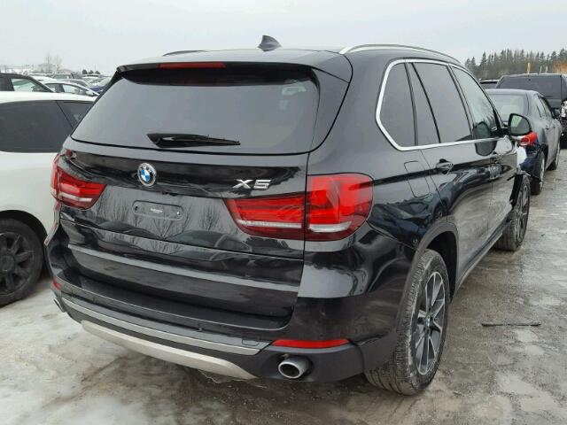 5UXKR0C30H0X80855 - 2017 BMW X5 XDRIVE3 შავი ფოტო 4