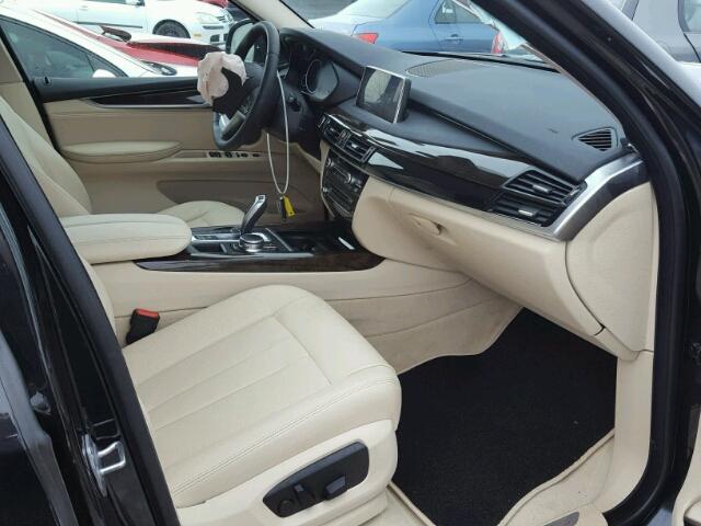 5UXKR0C30H0X80855 - 2017 BMW X5 XDRIVE3 შავი ფოტო 5