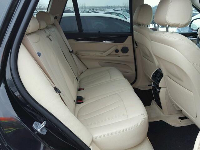 5UXKR0C30H0X80855 - 2017 BMW X5 XDRIVE3 შავი ფოტო 6