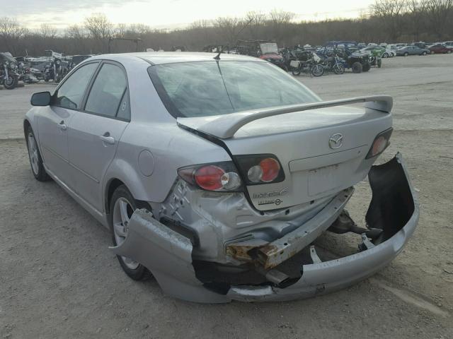 1YVHP80C085M22933 - 2008 MAZDA 6 I SILVER photo 3