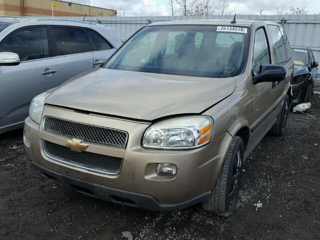 1GNDU23L96D186296 - 2006 CHEVROLET UPLANDER L 米色 照片 2