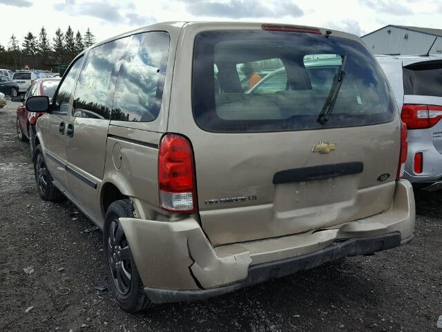 1GNDU23L96D186296 - 2006 CHEVROLET UPLANDER L 米色 照片 3