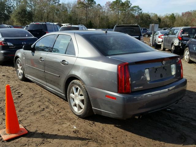 1G6DW67V780134961 - 2008 CADILLAC STS GRAY photo 3