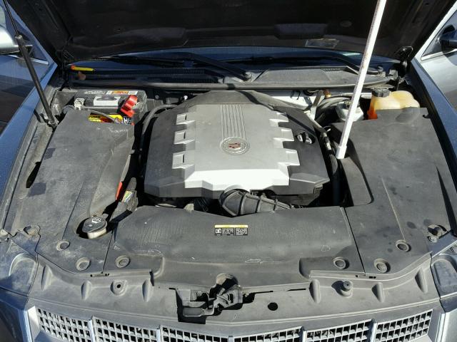 1G6DW67V780134961 - 2008 CADILLAC STS GRAY photo 7