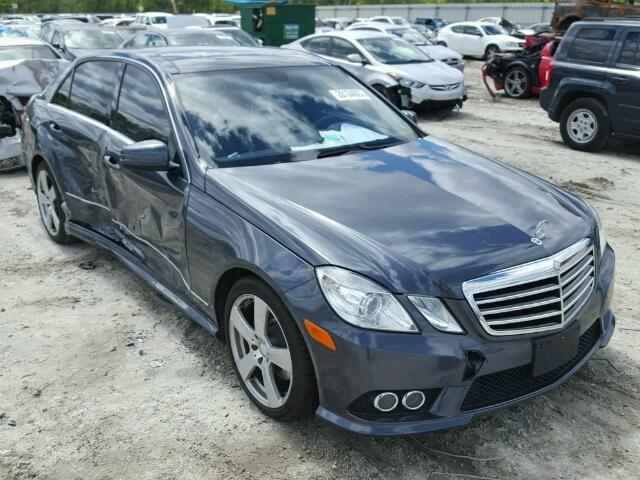 WDDHF8HB7AA256711 - 2010 MERCEDES-BENZ E 350 4MAT GRAY photo 9