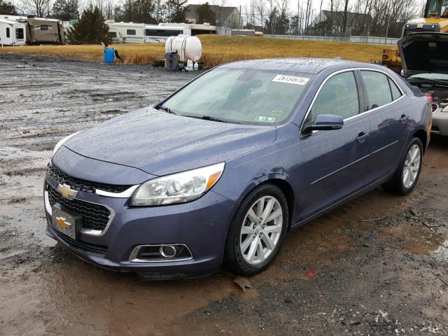 1G11D5SL4FF183933 - 2015 CHEVROLET MALIBU 2LT BLUE photo 2