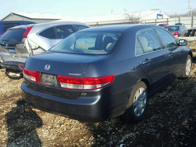 1HGCM663X3A098394 - 2003 HONDA ACCORD LX GRAY photo 4